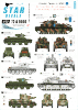 Star Decals 72-A1006 BT-5 m/1933, BT-42 Assault Gun, T-28 m/1938 and T-28 m/1940 1/72